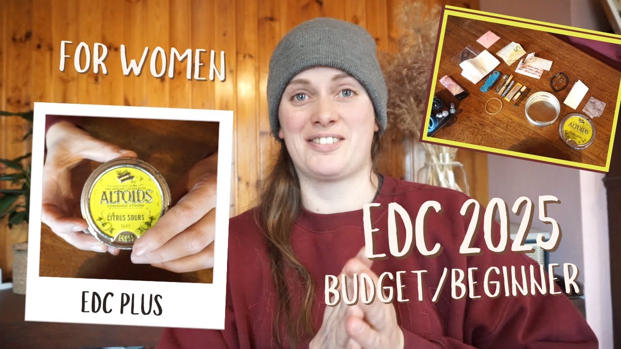 Budget Friendly EDC for 2025 | Women's Every Day Carry | EDC+ | Altoids tin for organisation