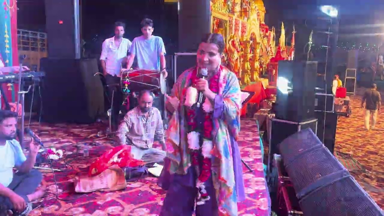 Jai kali || Sanjana Bhola || live jagran || Kabal sound live || m.98149-28354