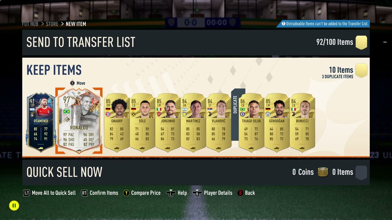 I PACKED 97 TROPHY TITANS RONALDO! R9! INSANE PACK PULL! PACK OPENING LUCK! FIFA 23