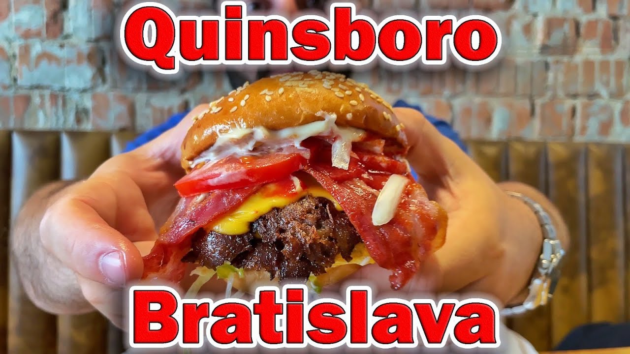 Kvůli těmto burgerům pojedete na Slovensko!🤩 Quinsboro.