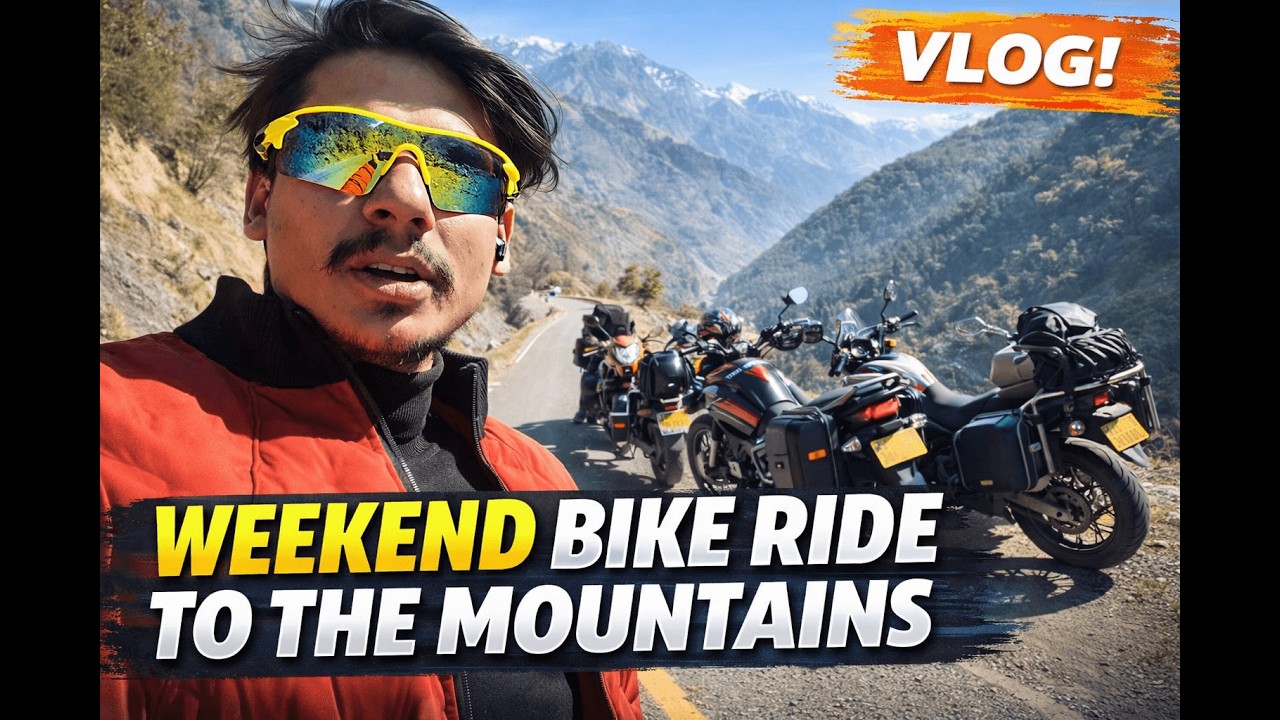 Bike Ride to the Snow: Himachal's Most Dangerous Roads!