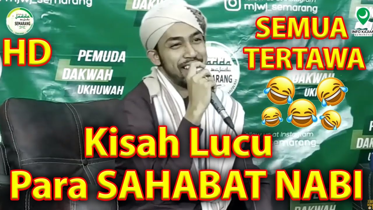 SEMUA JAMAAH TERTAWA MENDENGAR KISAH INI | KISAH LUCU PARA SAHABAT NABI - Habib Ali Al Kaff