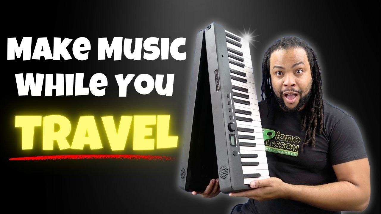 Fingerballet Folding Portable Digital Piano Keyboard (Cost Under $150)