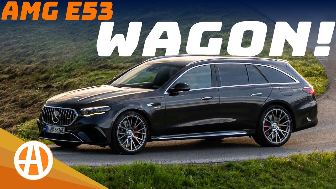2026 Mercedes-AMG E 53 HYBRID Wagon — 41 Miles EV Range, 604 HP