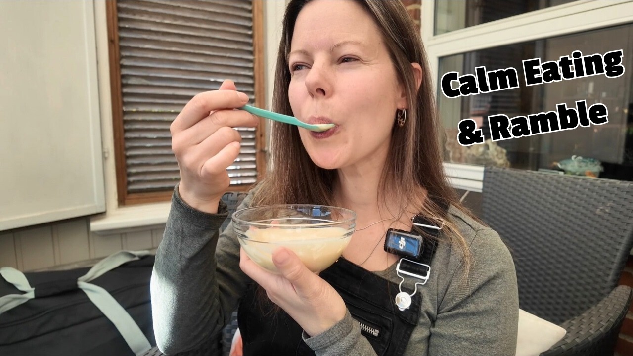 ASMR: Eating Yogurt | Eating sounds & Soft spoken Mukbang