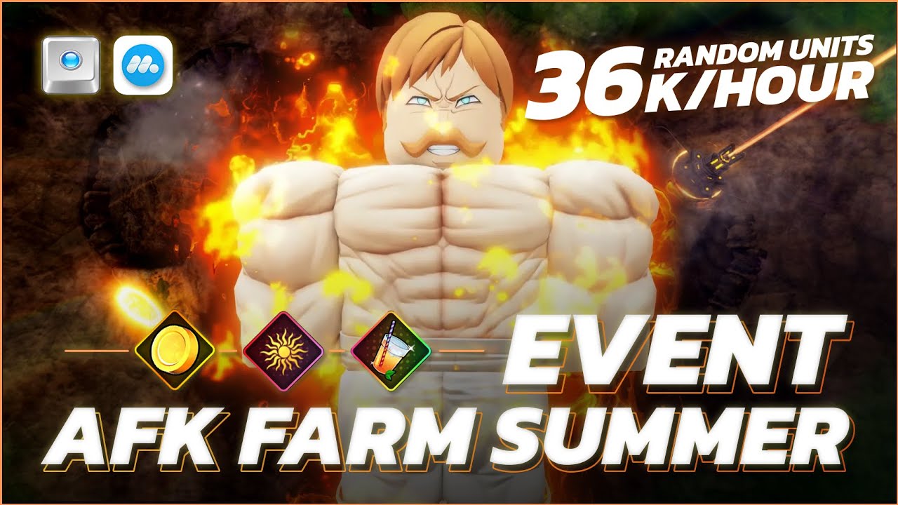 สอน AFK SUMMER ฟาร์มวันละ 800K ง่ายๆ มือใหม่ก็ทำได้ !! | Anime Vanguard
