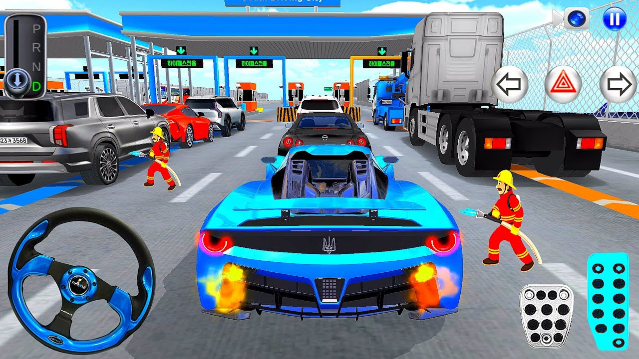 New Blue Mercedes in Highway | 3D Driving Class 2026 | Android iOS Gameplay Video 