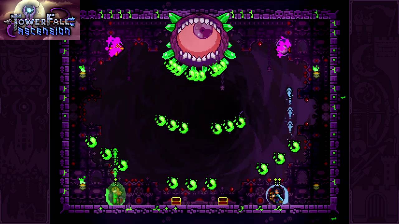 TowerFall Ascension Legendary Dark Gauntlet Last 2 Bosses