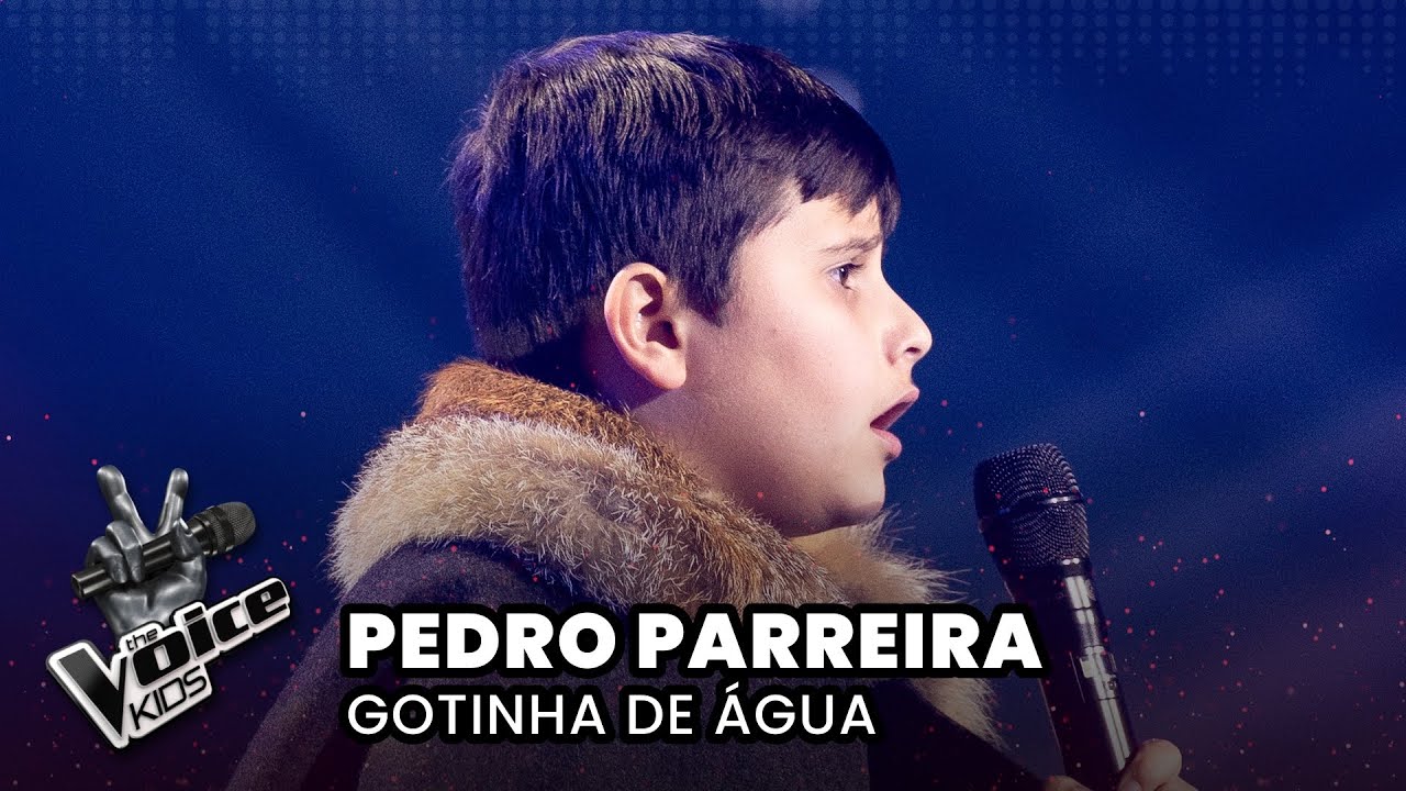 Pedro Parreira - “Gotinha de Água” | Provas Cegas | The Voice Kids Portugal 2025