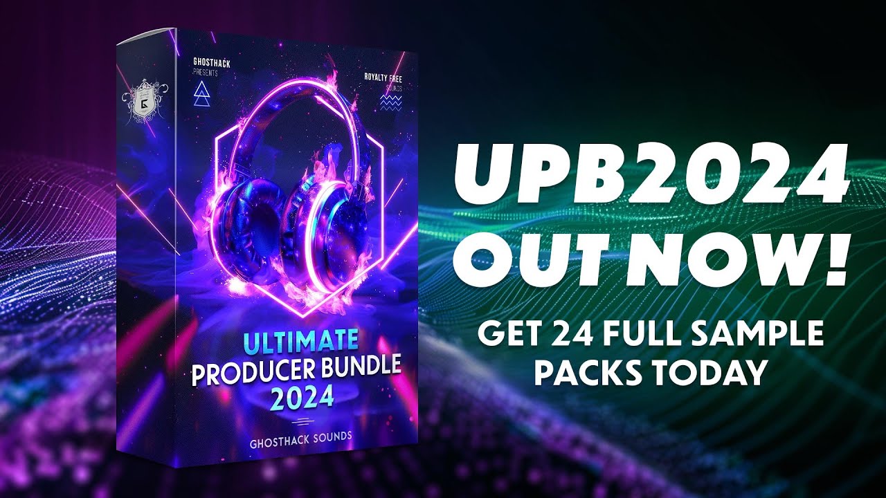 Ultimate Producer Bundle 2024 OUT NOW! 🔥 Get 24 Full Sample Packs Now...