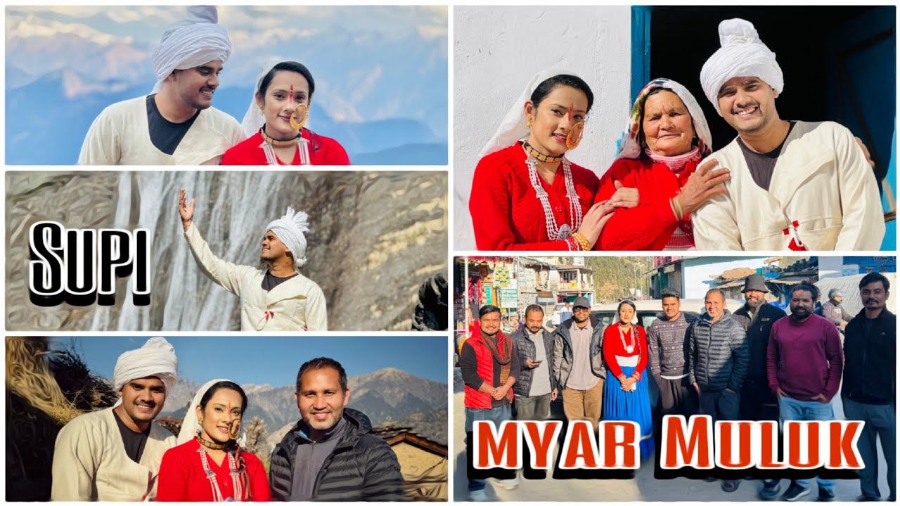 दानपुर के सुंदर से गांव सूपी में की शूटिंग 😍 | Naduli Didi Ka Homestay  | Myar Muluk Song Vlog