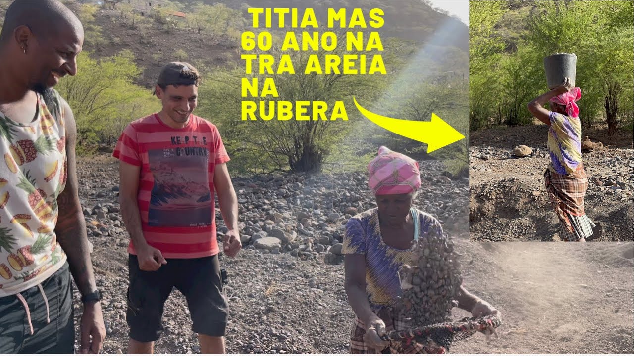 TITIA MAS DE 60 ANO NA TRA AREIA