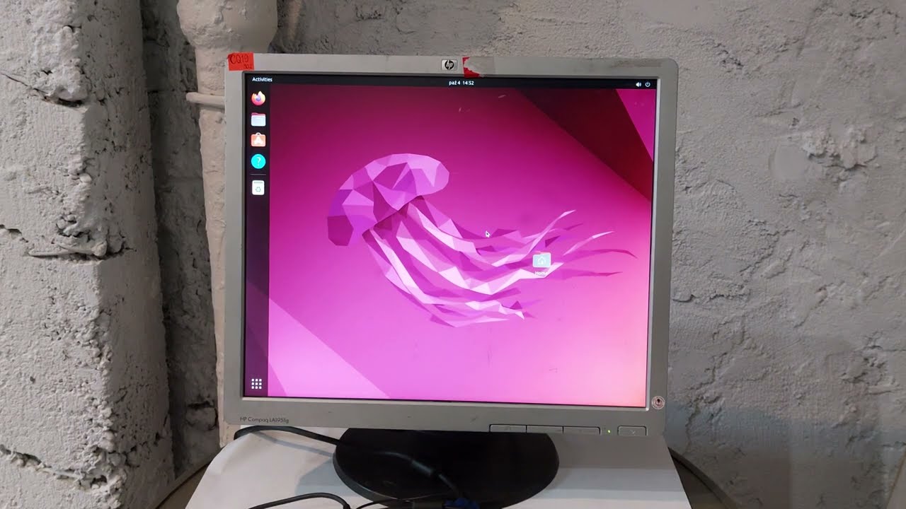 KOMPMEDIA test terminala HP T620 pod systemem UBUNTU 22.04