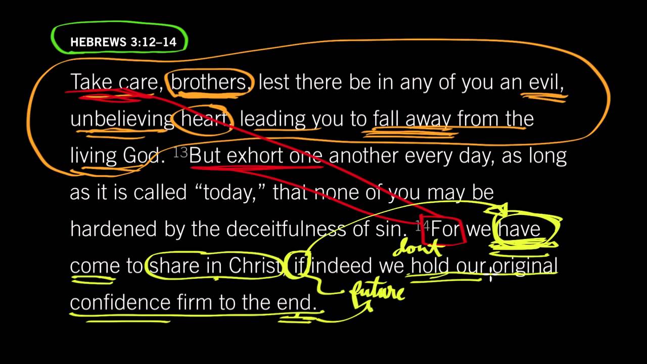 Take Care, Brothers: Hebrews 3:12&ndash;14, Part 1
