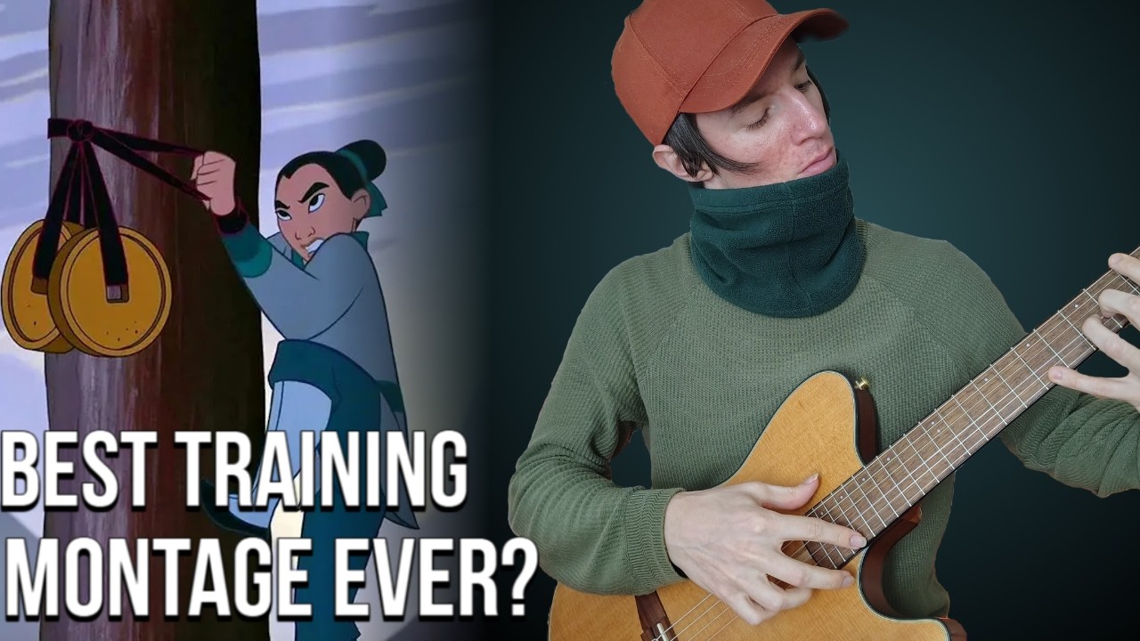 Playing Mulan on one guitar (Make a Man Out of You)