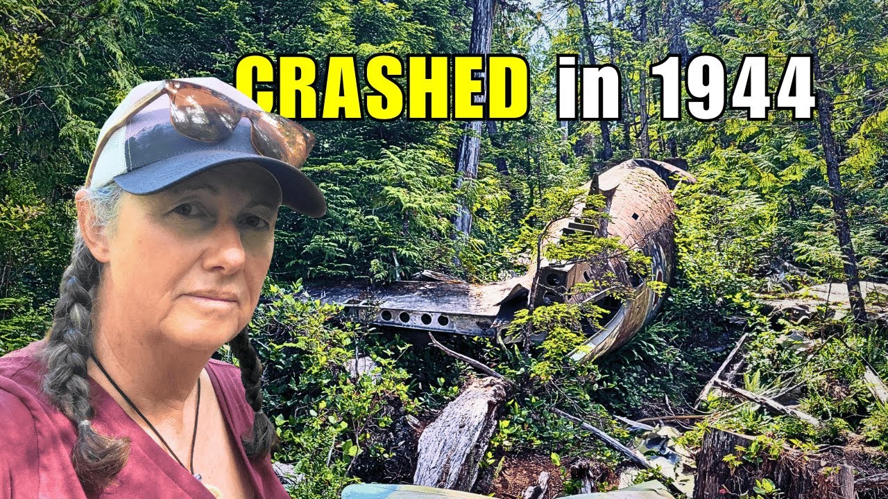 Exploring a WWII PLANE CRASH | Port Hardy