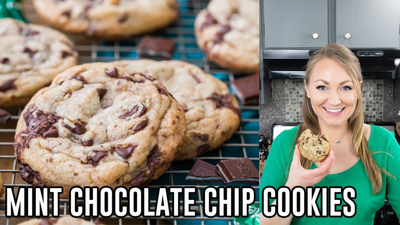 How to Make Mint Chocolate Chip Cookies