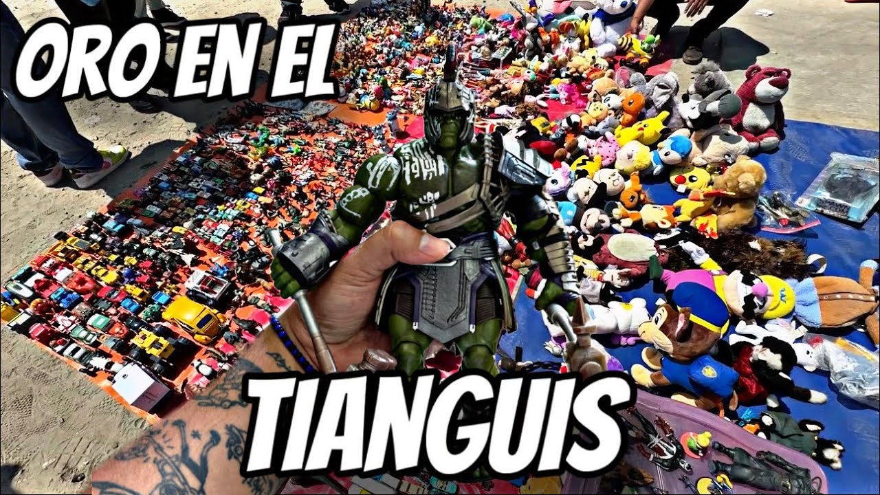 Comprando Juguetes De Colección En El Tianguis - Encontramos ORO