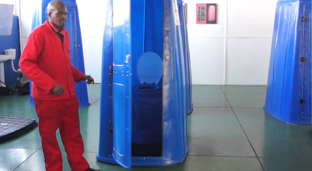 Atlas Plastics Stackable Mobile Toilet