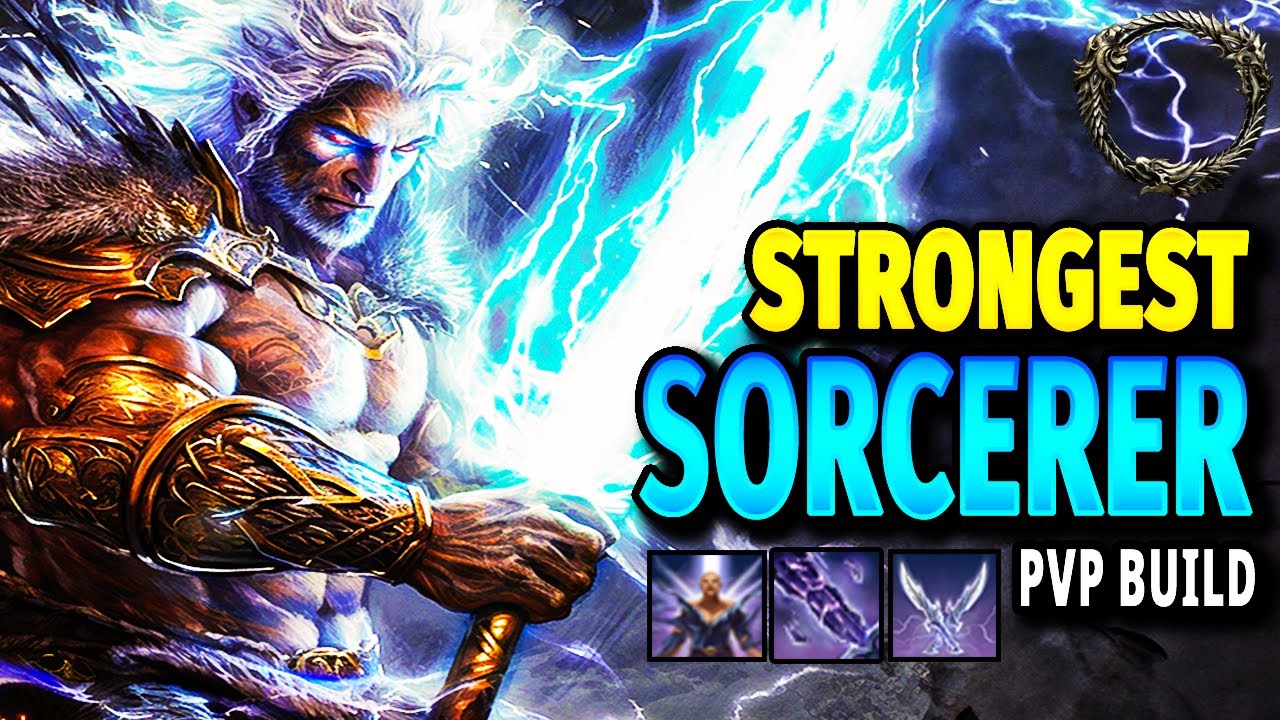 ESO New STRONGEST Sorcerer PVP Build -  SOLO 1vX Build - ESO - Necrom 39