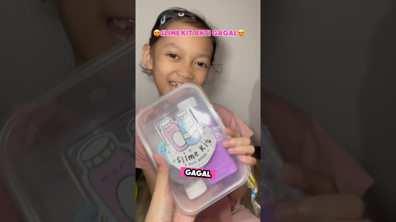 KHAIRANA BIKIN SLIME KIT ANTI GAGAL #trending #shorts