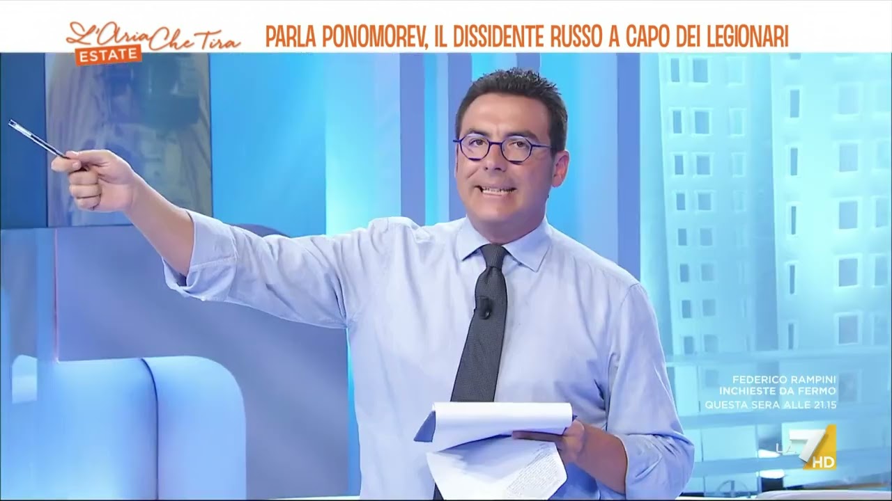 Il retroscena del dissidente russo Ilya Ponomarev, in collegamento da un luogo segreto: 
