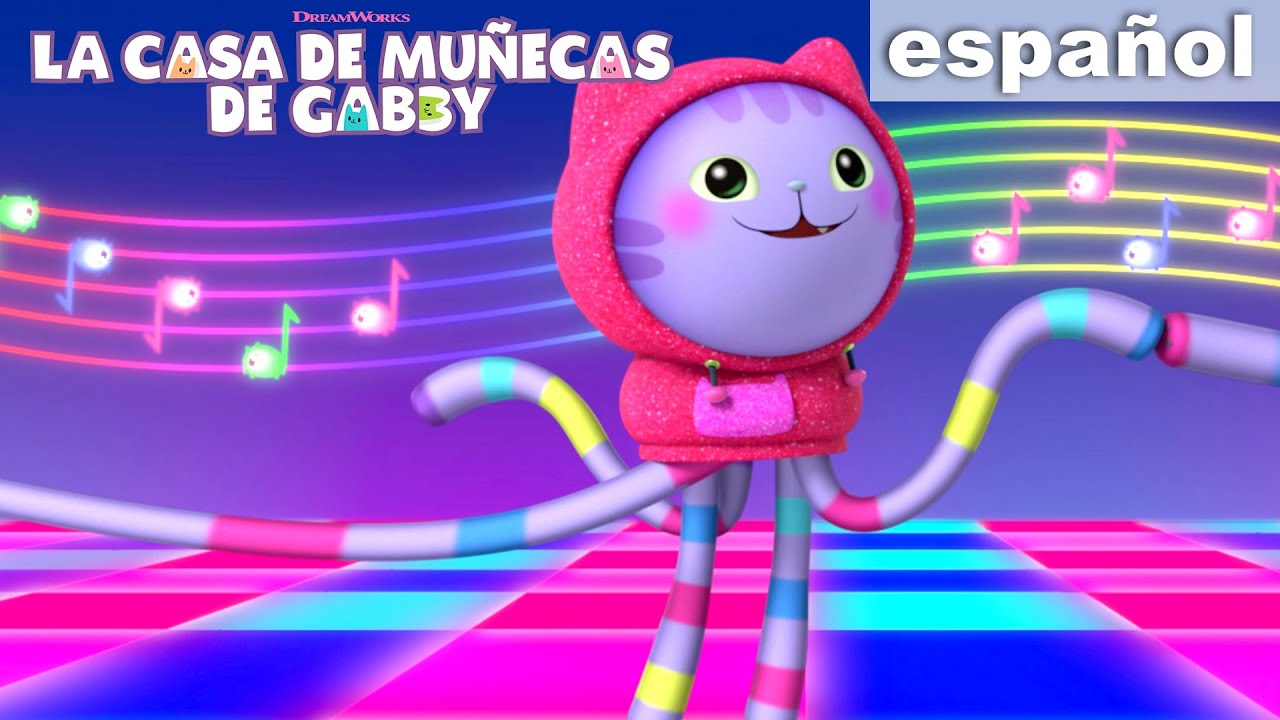DJ Musicat - El gato del día | LA CASA DE MUÑECAS DE GABBY | Netflix
