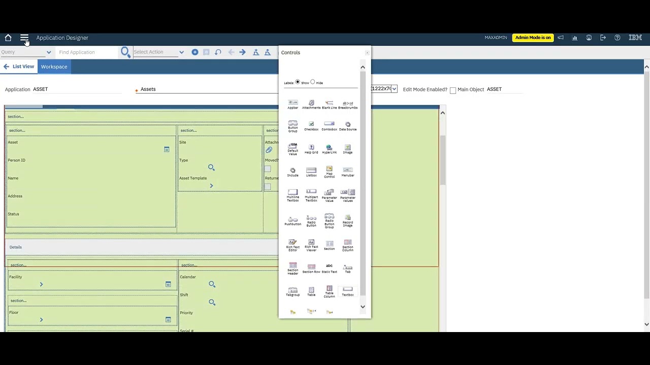 Adding an attribute to DB and associate  it with application designer in Maximo Asset Management