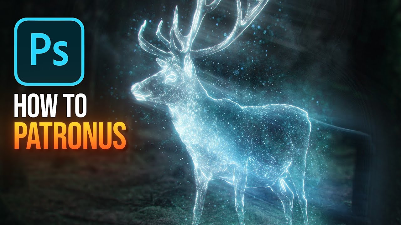 How to make Harry Potter Patronus Effect | Photoshop Tutorial