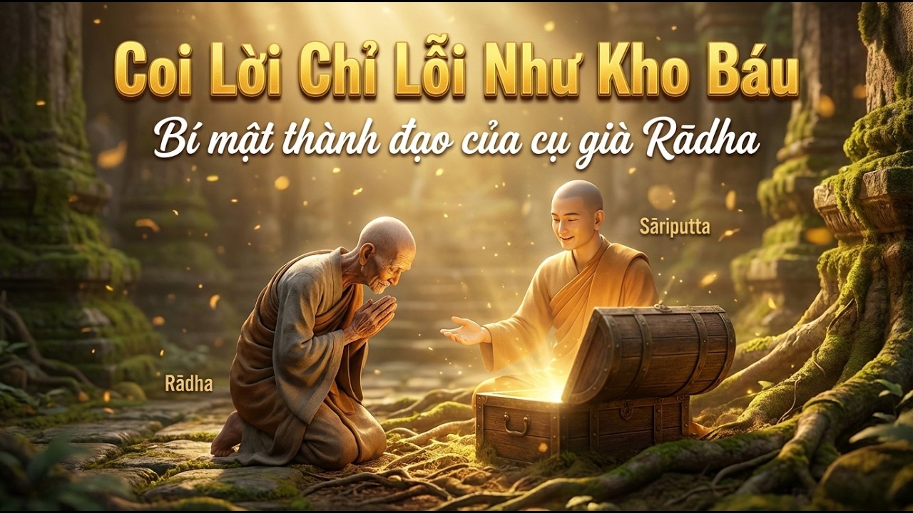 Tại Sao Người Trí Lại Biết Ơn Những Lời Chỉ Trích? Bí Mật Đằng Sau Sự Thành Đạo Của Cụ Già Rādha
