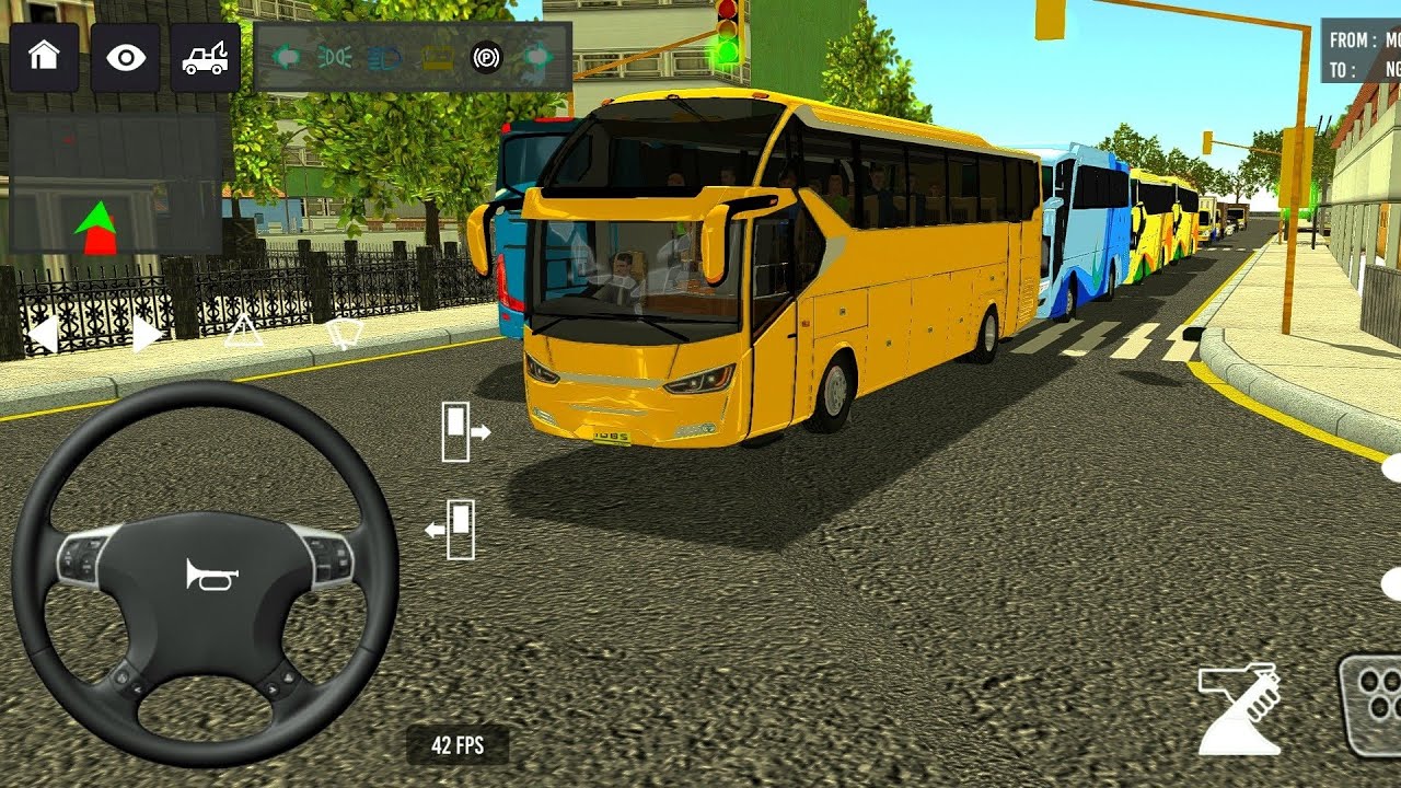 New Euro Coach Bus Driving 🚌😍 | Coach Bus Simulator Part 1 | Android Gameplay