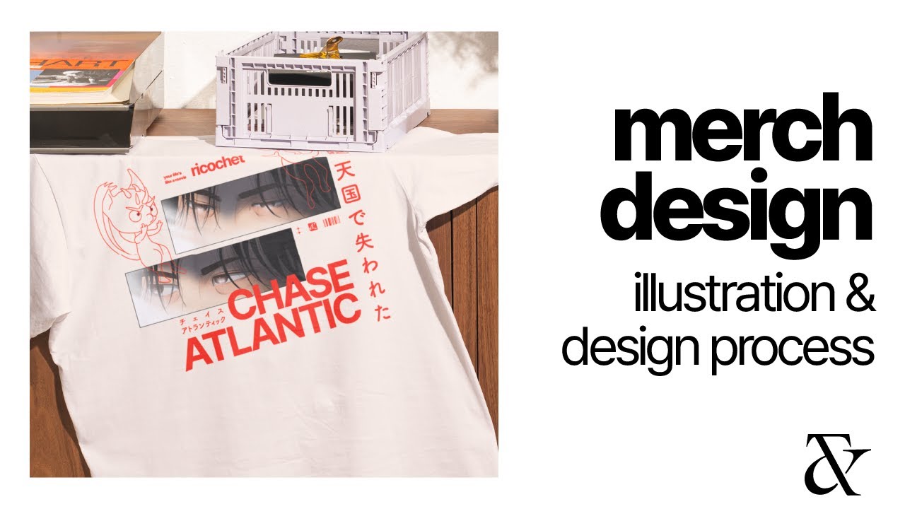 Merch design process | Illustration & Design