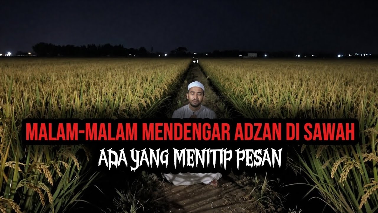 CERITA HOROR:MALAM-MALAM MENDENGAR ADZAN DI SAWAH, ADA YANG MENITIP PESAN – cerita horor religi