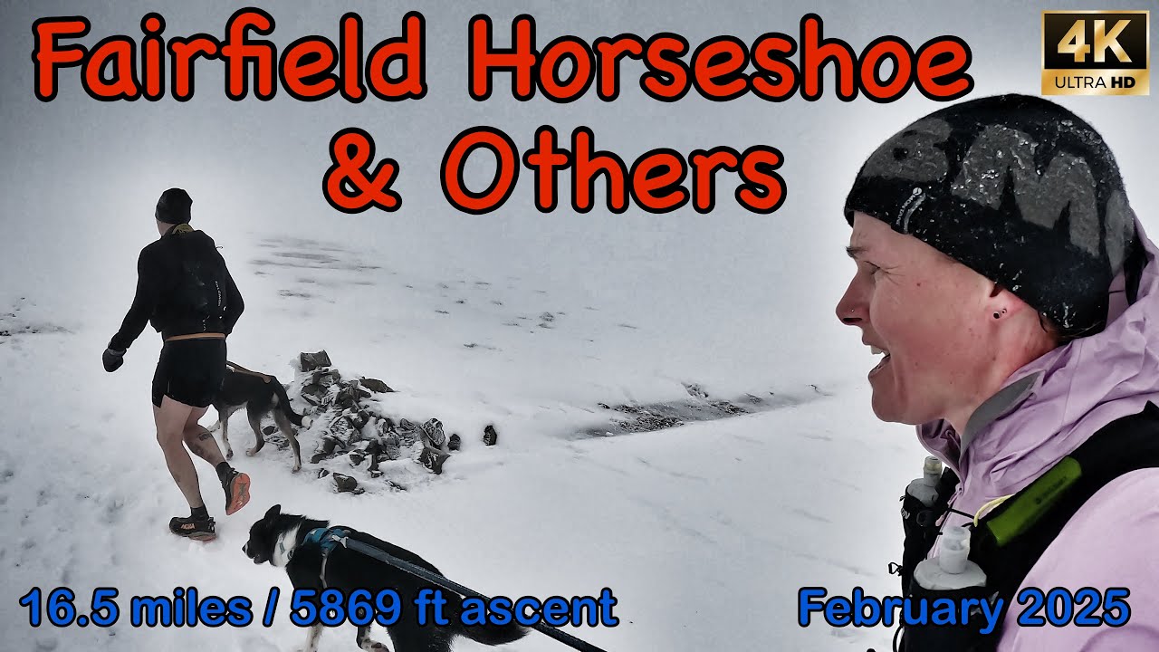 Fairfield Horseshoe & Others | Lake District | 4K | February 2025