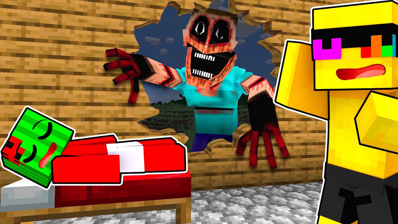 Я использовал 100 самых жутких модов ужасов в Minecraft