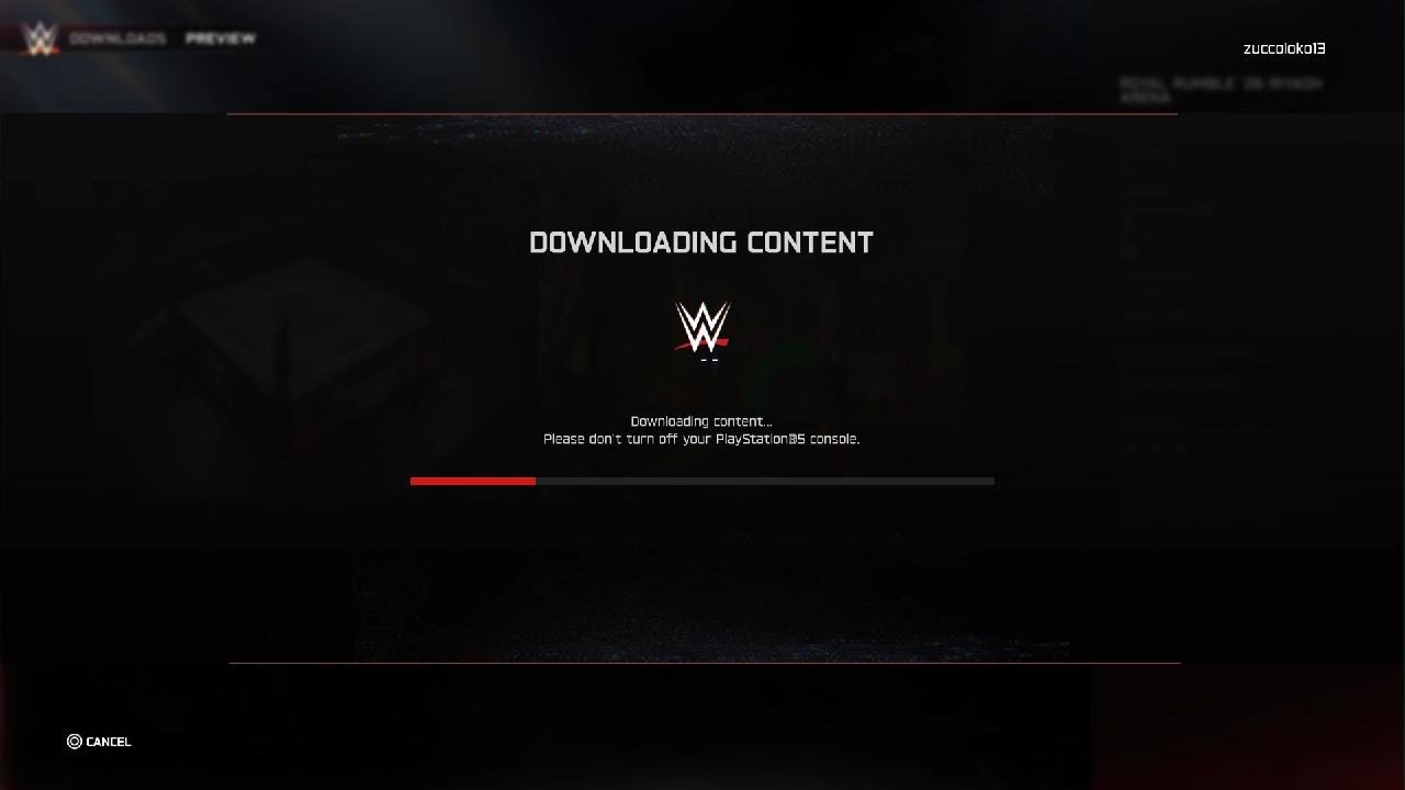 WWE 2K25 Royal Rumble 2026 arena