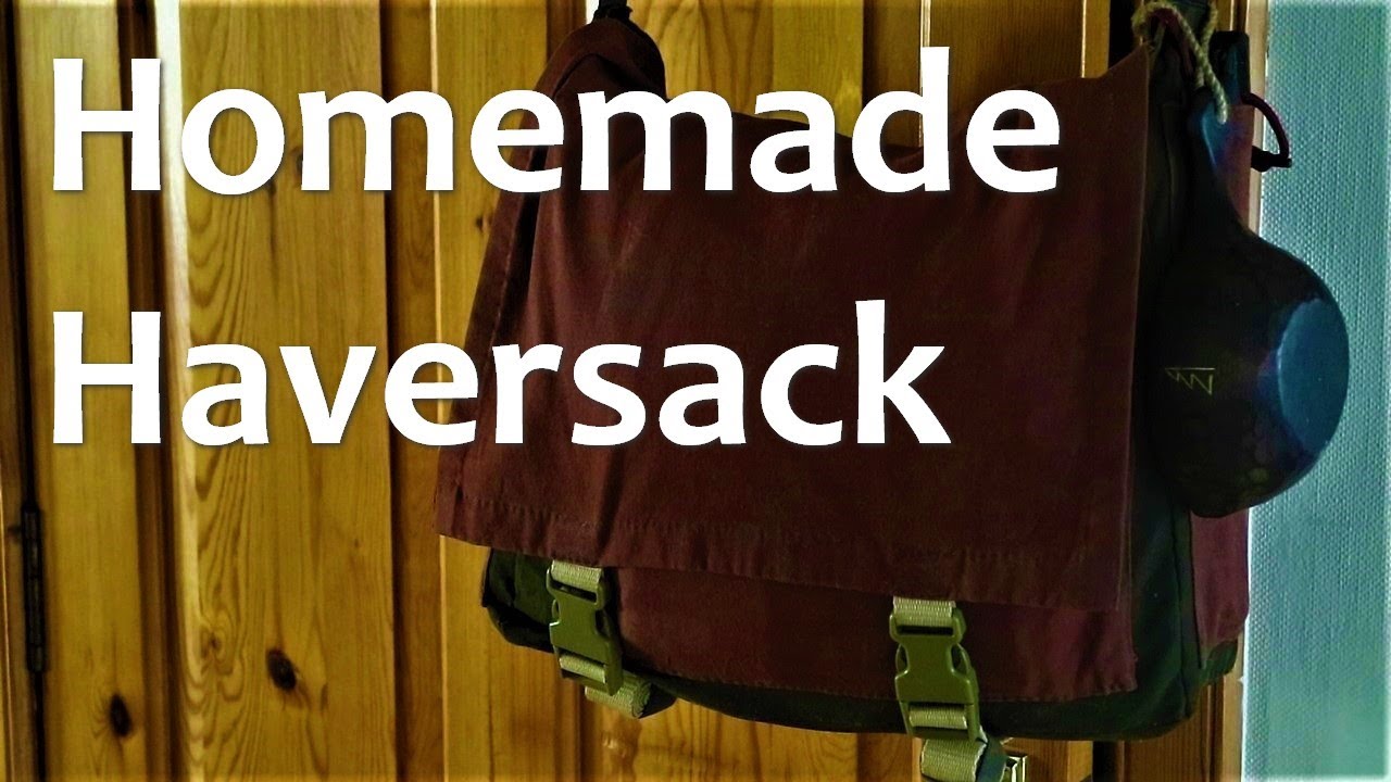 Homemade Haversack | How to make a Haversack | Canvas Haversack | Woodsman Haversack | Haversack