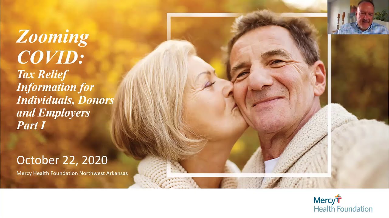 Zooming COVID: Tax Relief Information for Individuals, Donors and Employers, Part 1