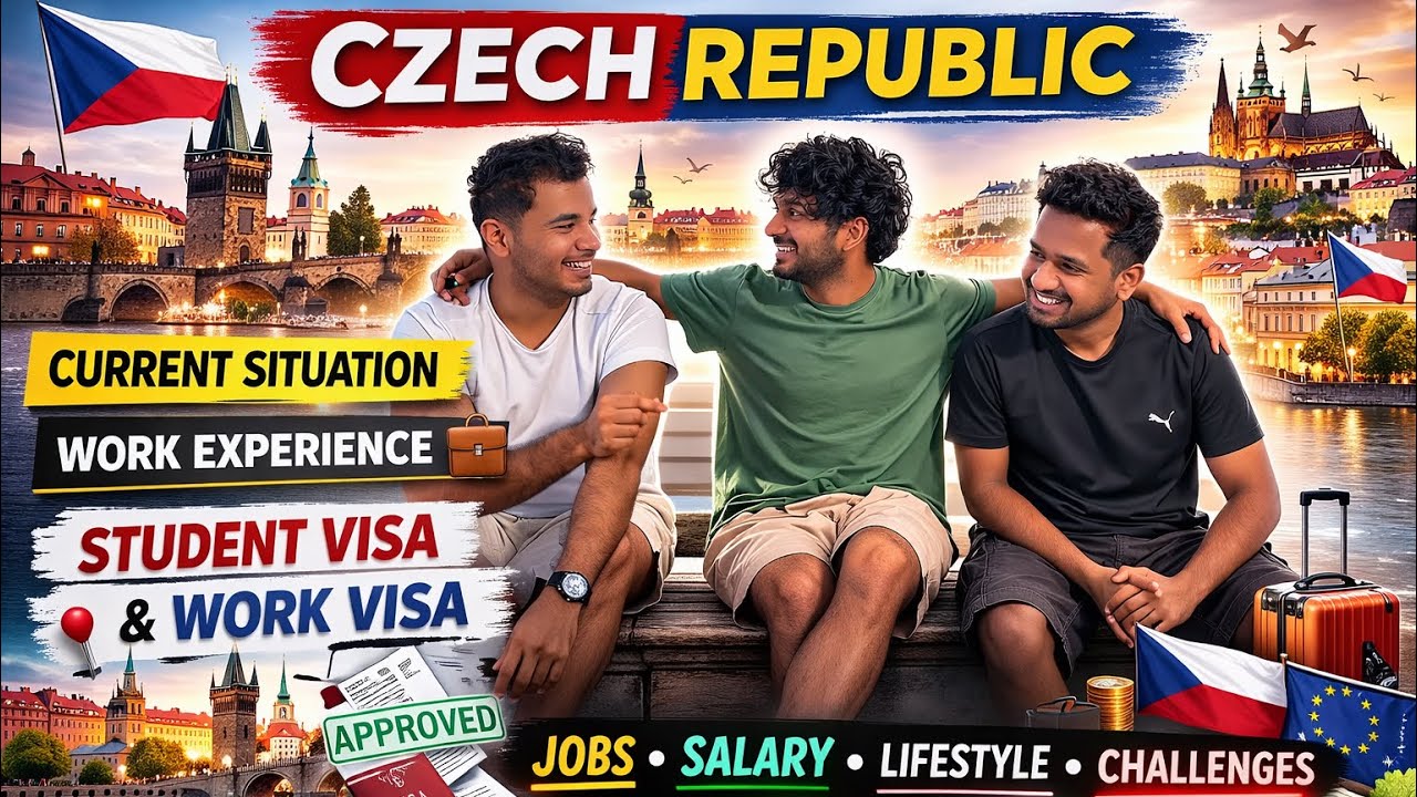 Czech Republic🇨🇿 Current situation | Malayalam series | Work experience | Student visa | Information
