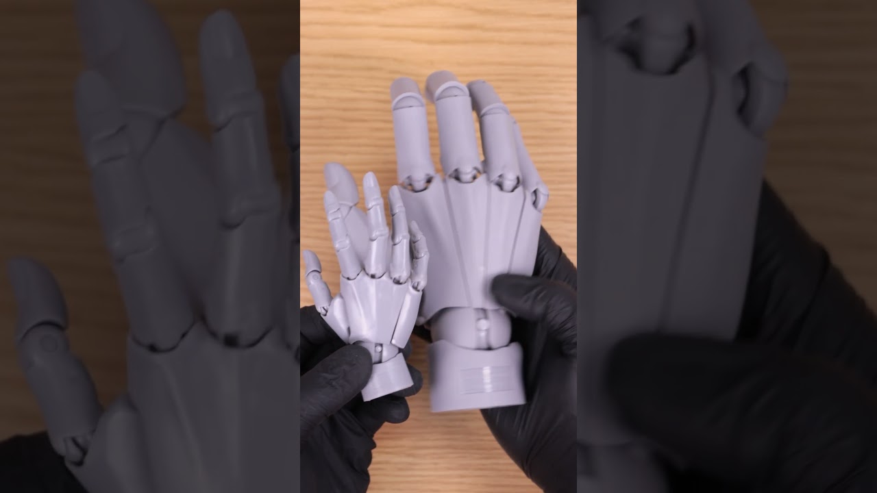 衝撃！ガシャポンでこのクオリティ!?　1/2とは思えない可動の良さ　コトブキヤ　ハンドモデルR　1/2　＃ガシャポン #コトブキヤ