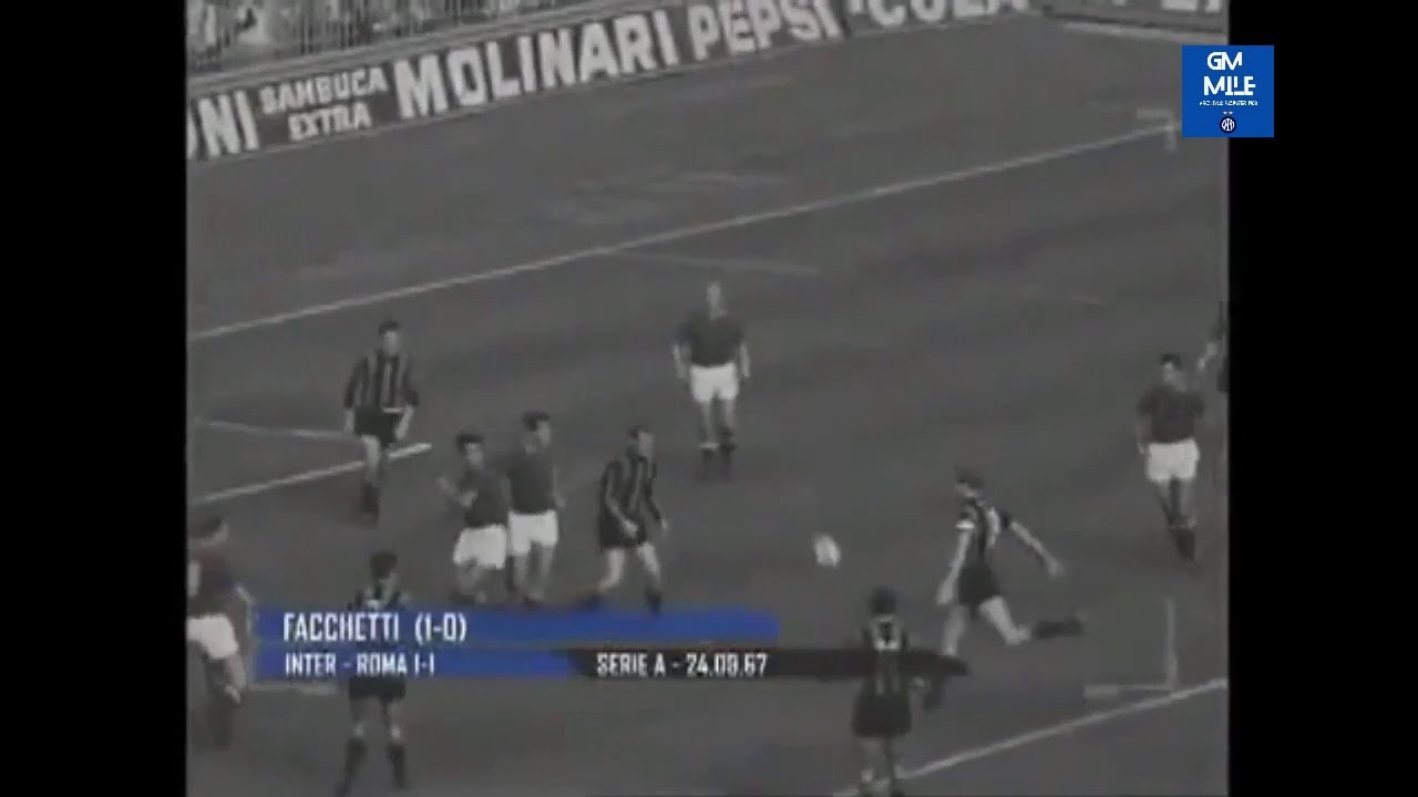 1967-68 (1^ - 24-09-1967) INTER-Roma 1-1 [Facchetti,Taccola] Gol