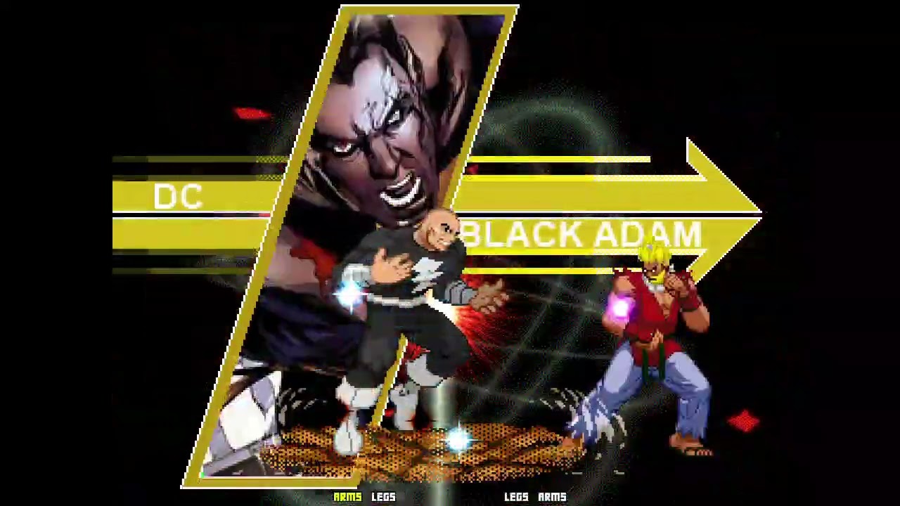 Ikemen GO y Mugen: Oni, Akuma VS Shin Akuma , Sandman, Iceman, Black Adam