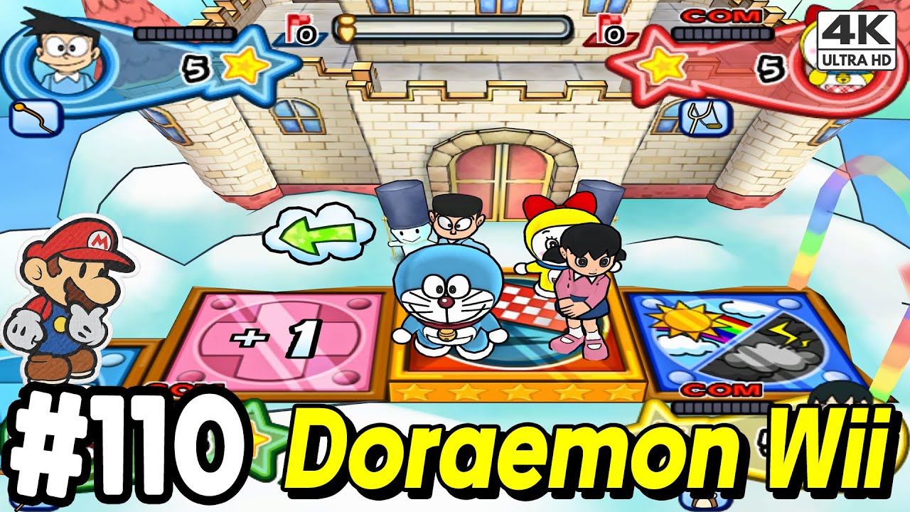 Doraemon Wii (ドラえもん Wii ) - Himitsu Dougu-ou Ketteisen! Walkthrough Part 110 | AlexgamingTV