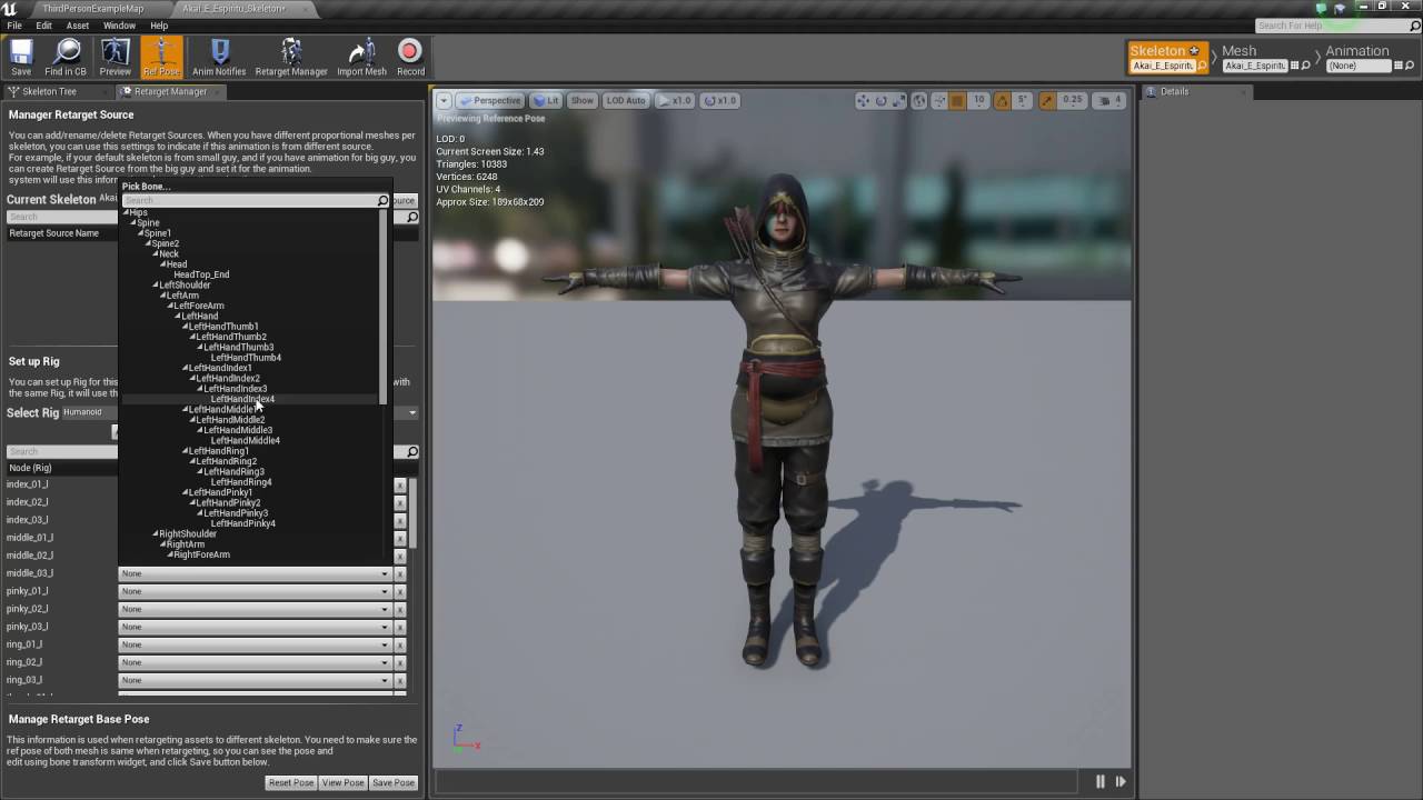 Unreal Engine 4 - Mixamo to Unreal Engine 4 - FBX Import