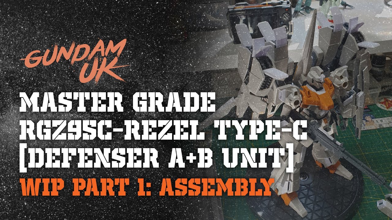 MG ReZEL Defenser a+b WIP part 1: Assembly