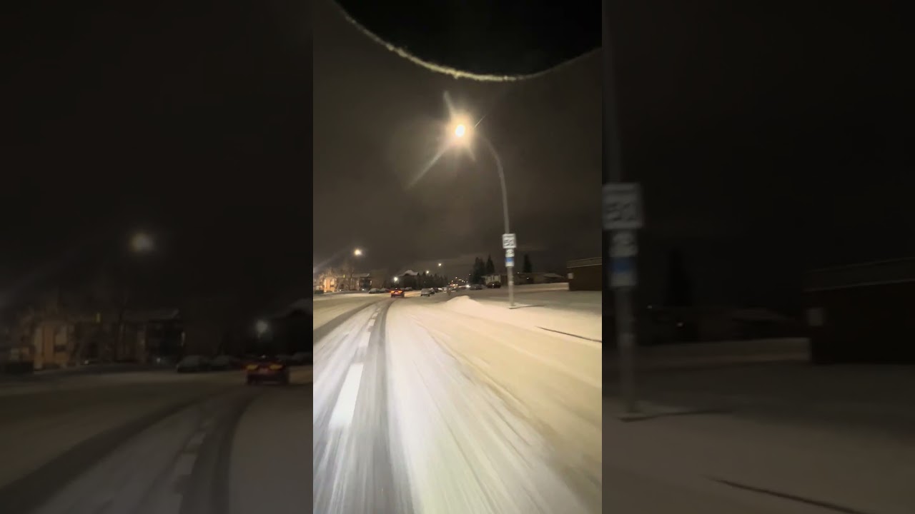 Sub zero #electricunicycle leaperKim lynx ice road cruising -20&deg;C Calgary Alberta ￼