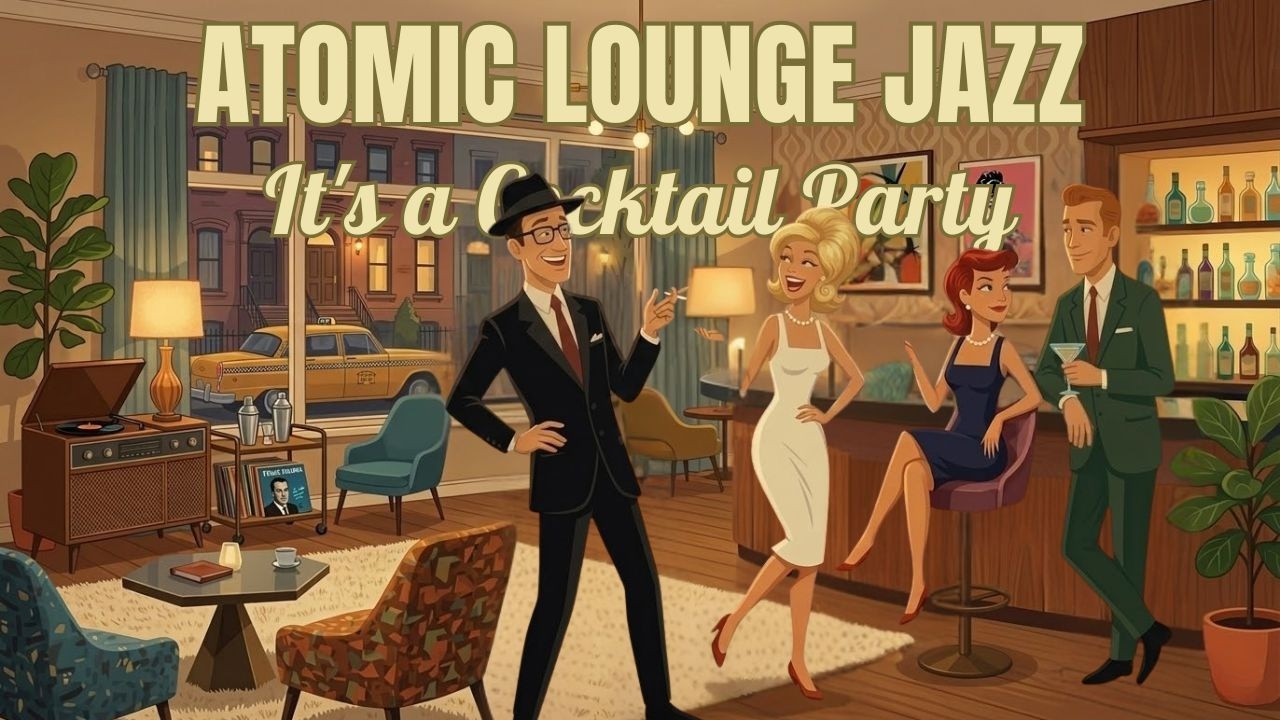 It's a Cocktail Party &mdash; Atomic Lounge Jazz for a Joyful 1960s Home Bar Night