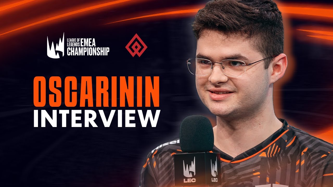 FNC Oscarinin: "The LEC right now is the most competitive that I've played"