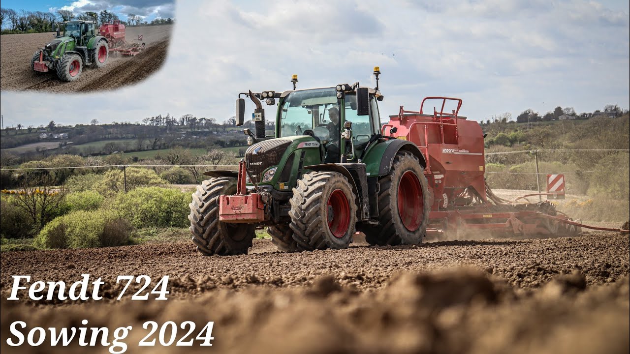 Sowing 2024 - Coleman Agri - Fendt 724 & Horsch Pronto 4dc