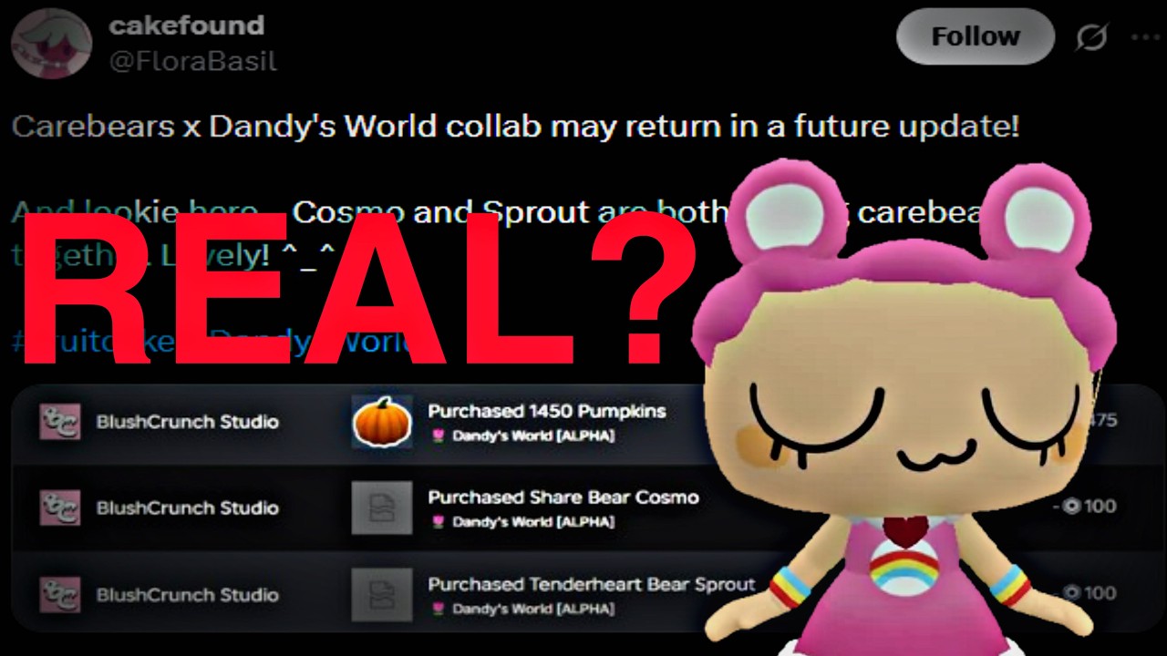The Dandy's World Care Bear Skins Are Coming Back?